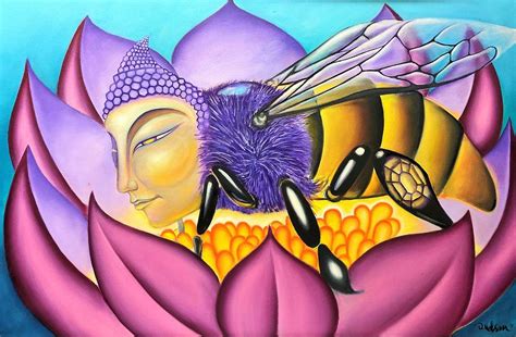 buddha and the bees